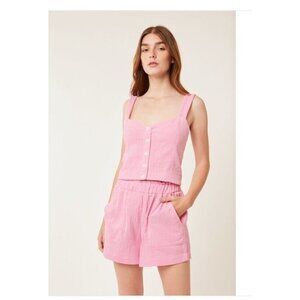 Women’s Deluc 2 Piece Set Pink Medium Top And Large Bottoms